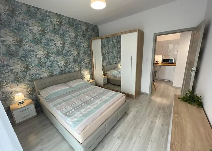 Nowoczesny Komfortowy Kustronia Z Garazem Balkonem Wanna Apartment Bielsko-Biala